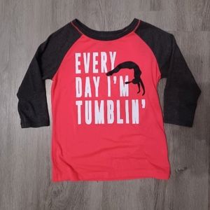 Girls Tumbling/Gymnastics shirt